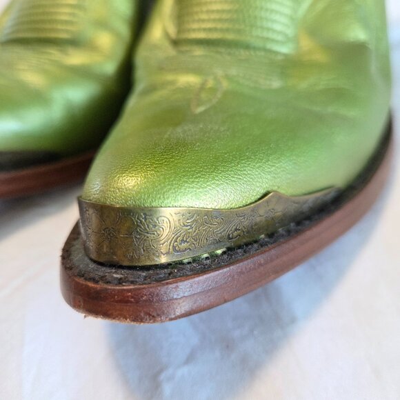 Idyllwind Metallic Green Cowgirl Boots - Picture 11 of 11